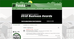 Desktop Screenshot of ponokalive.ca